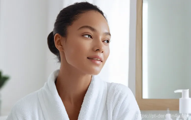 피부과와 성형외과 차이 - **Prompt for Skincare Routine & Prevention (Dermatology focus):**
    "A young woman, mid-twenties, ...